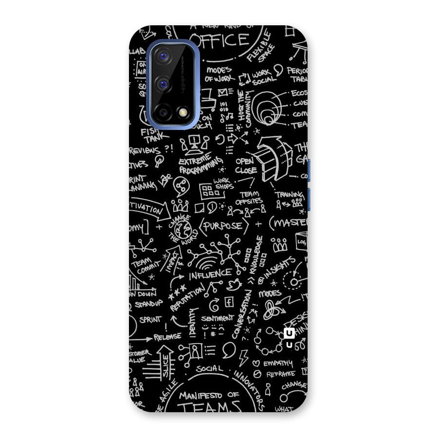 Anatomy Pattern Back Case for Realme Narzo 30 Pro