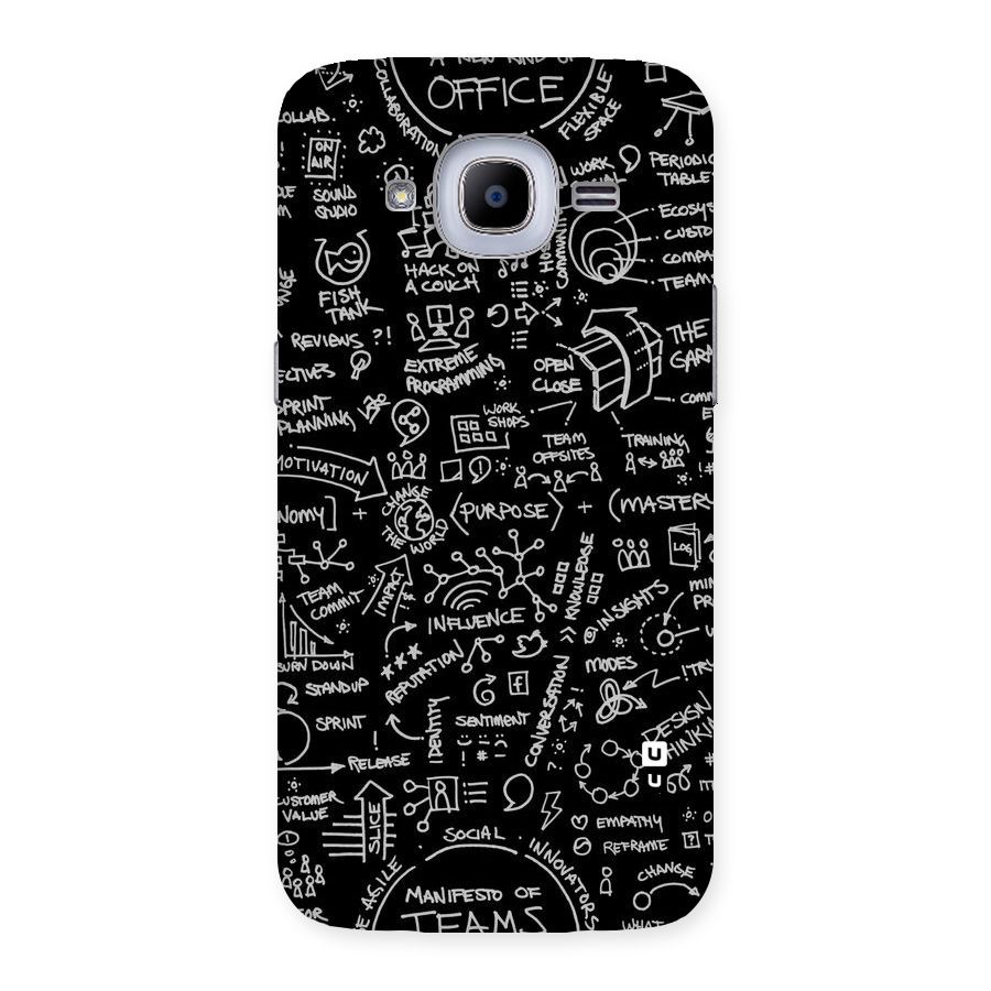 Anatomy Pattern Back Case for Samsung Galaxy J2 Pro