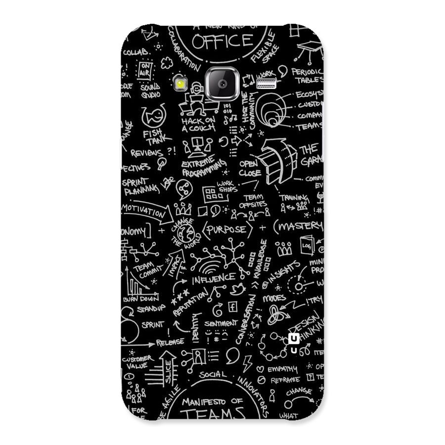 Anatomy Pattern Back Case for Samsung Galaxy J5