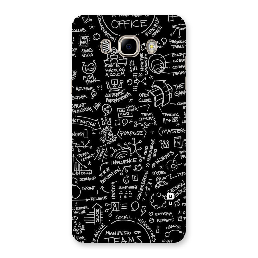 Anatomy Pattern Back Case for Samsung Galaxy J7 2016