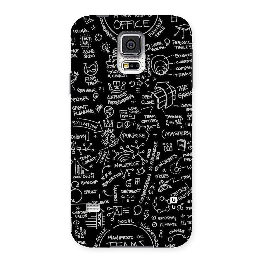 Anatomy Pattern Back Case for Samsung Galaxy S5