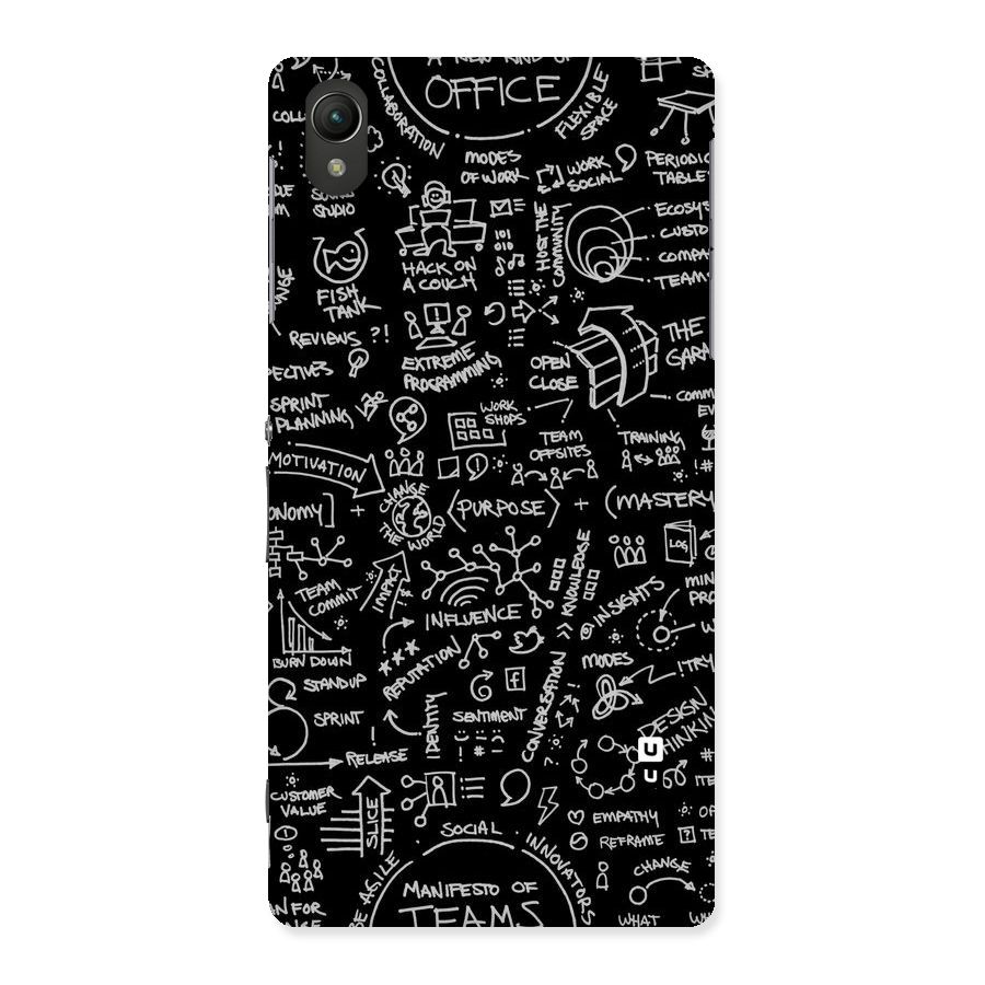 Anatomy Pattern Back Case for Sony Xperia Z2