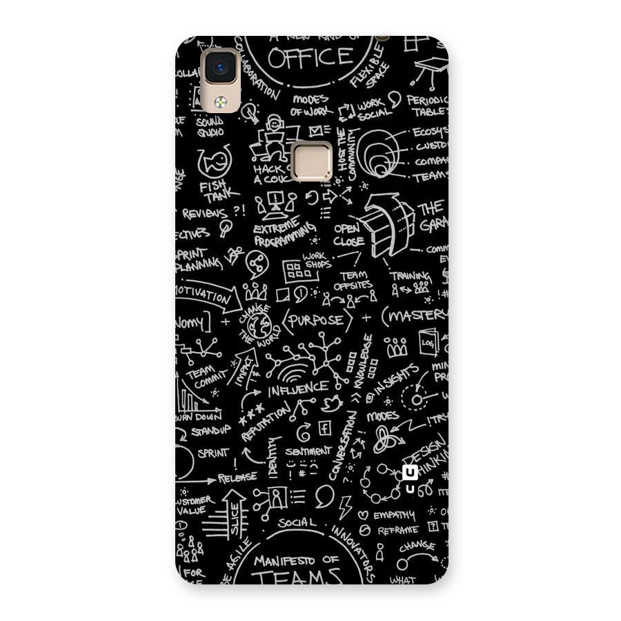 Anatomy Pattern Back Case for V3 Max