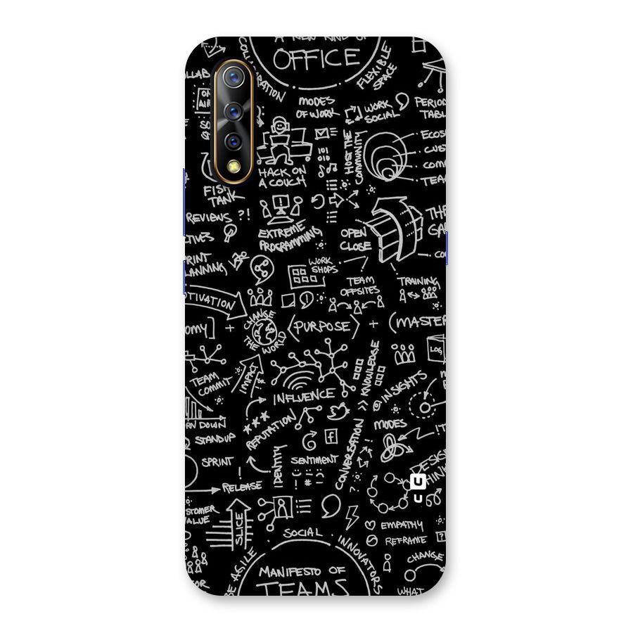 Anatomy Pattern Back Case for Vivo S1