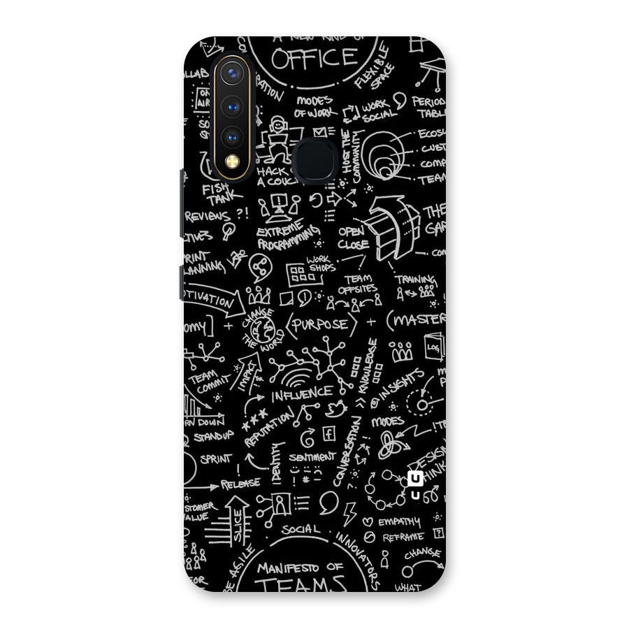 Anatomy Pattern Back Case for Vivo U20