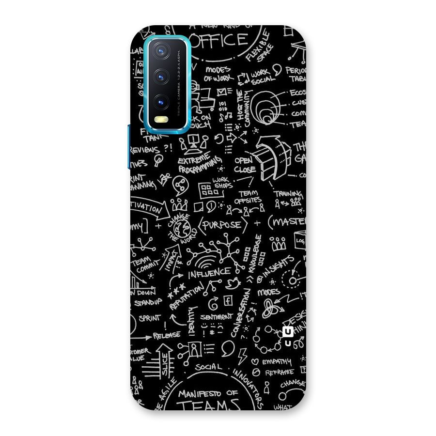 Anatomy Pattern Back Case for Vivo Y20