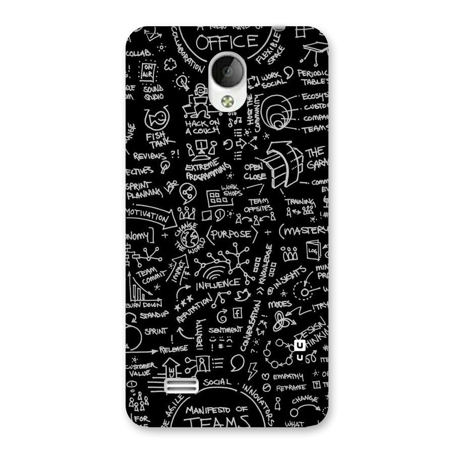Anatomy Pattern Back Case for Vivo Y21