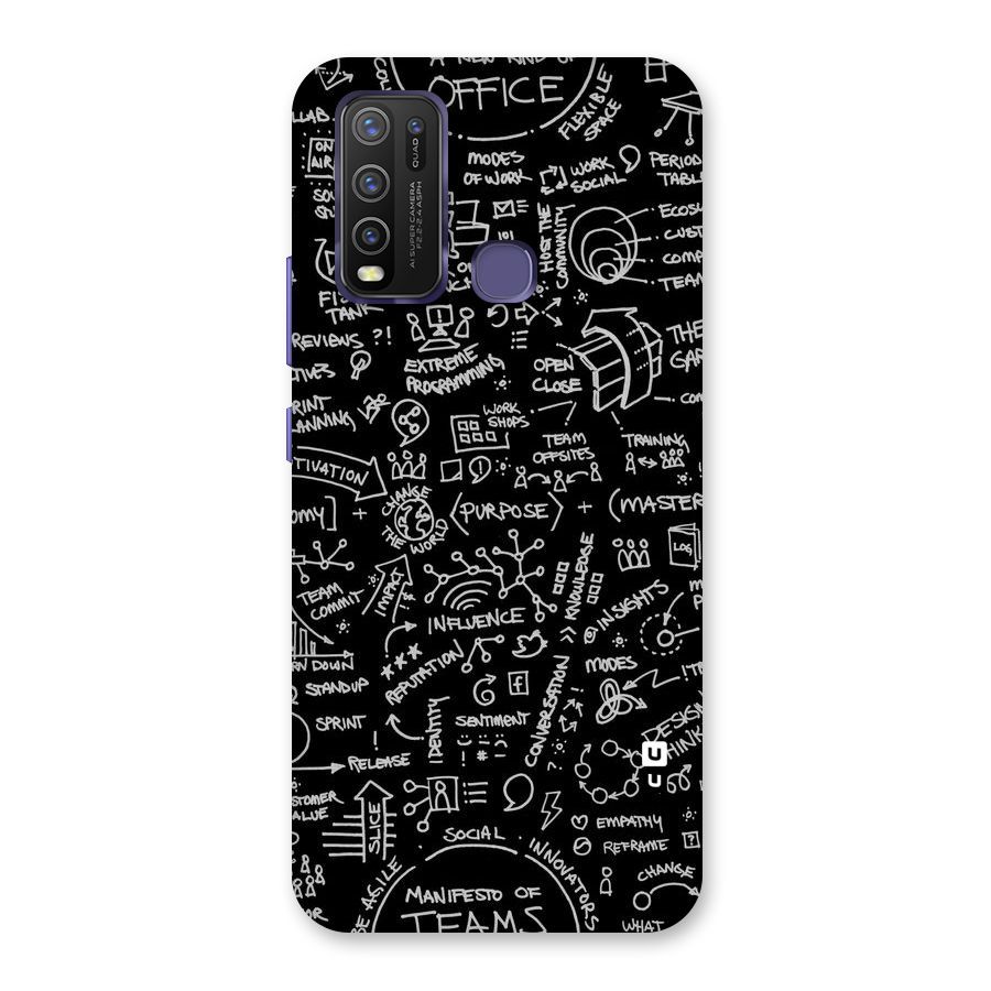 Anatomy Pattern Back Case for Vivo Y50