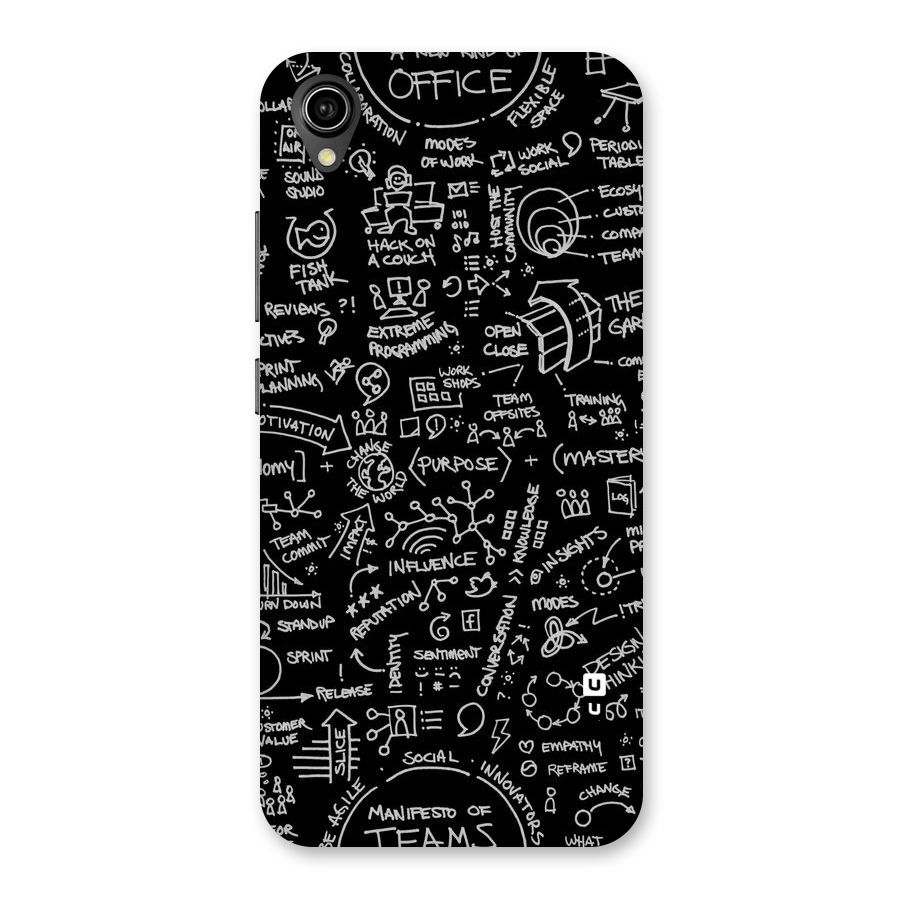 Anatomy Pattern Back Case for Vivo Y91i