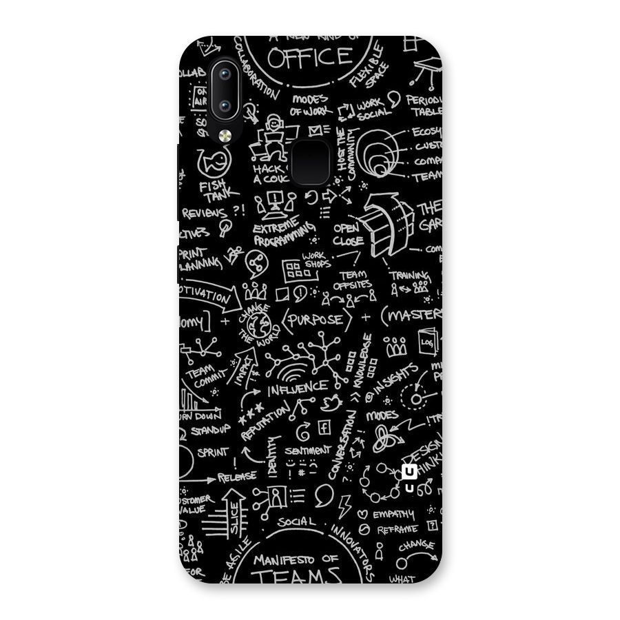 Anatomy Pattern Back Case for Vivo Y93