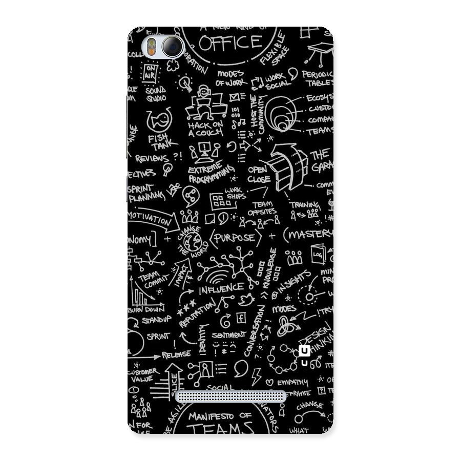 Anatomy Pattern Back Case for Xiaomi Mi4i