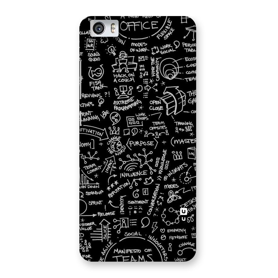 Anatomy Pattern Back Case for Xiaomi Redmi Mi5