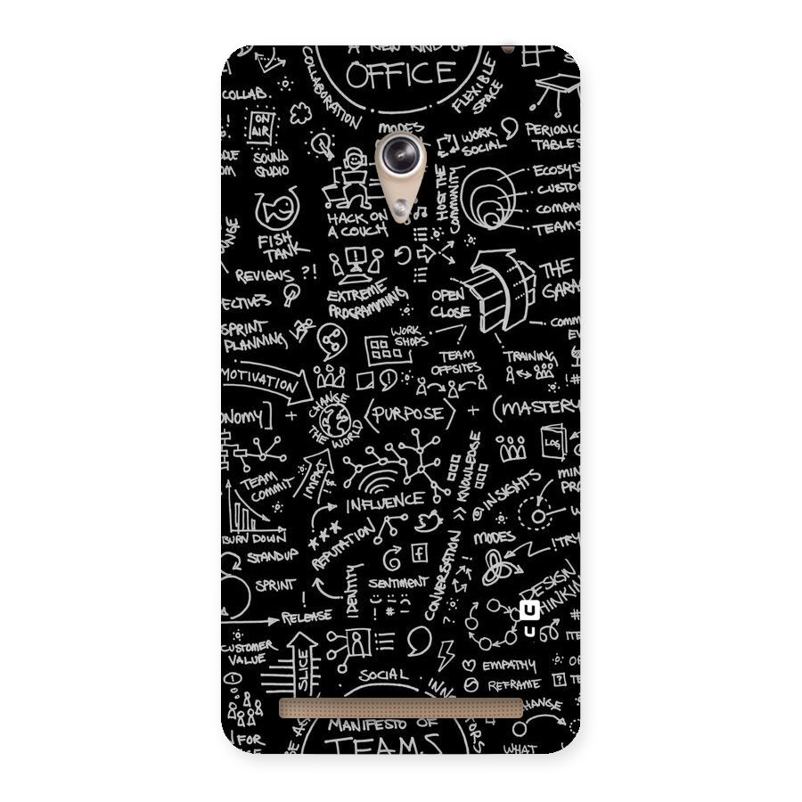 Anatomy Pattern Back Case for Zenfone 6