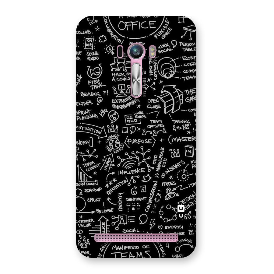 Anatomy Pattern Back Case for Zenfone Selfie