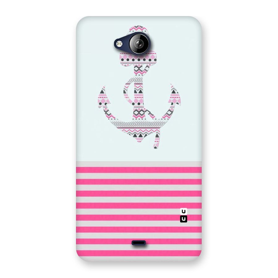 Anchor Design Stripes Back Case for Canvas Play Q355