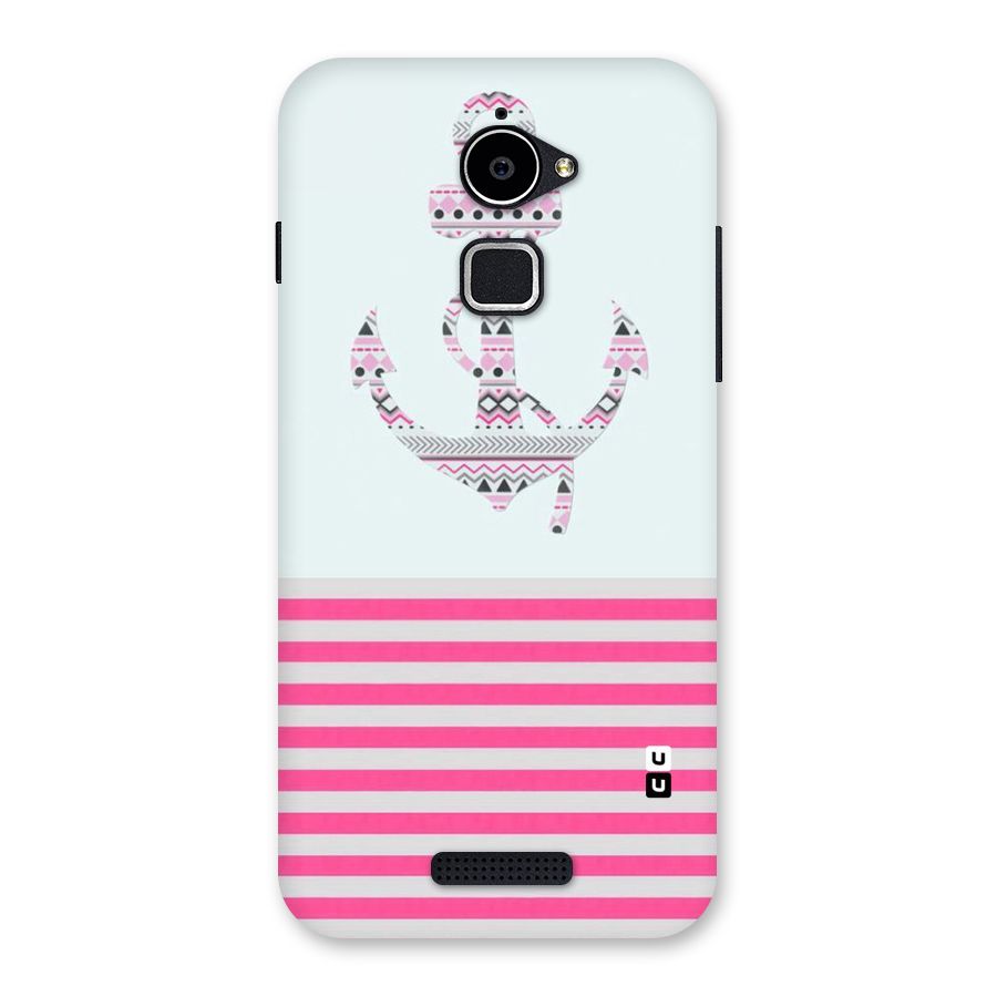 Anchor Design Stripes Back Case for Coolpad Note 3 Lite