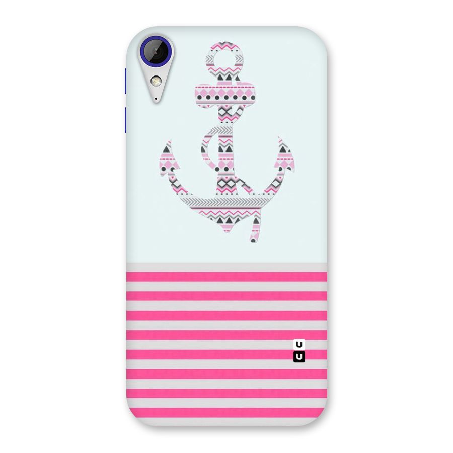 Anchor Design Stripes Back Case for Desire 830