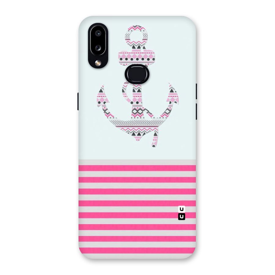 Anchor Design Stripes Back Case for Galaxy A10s