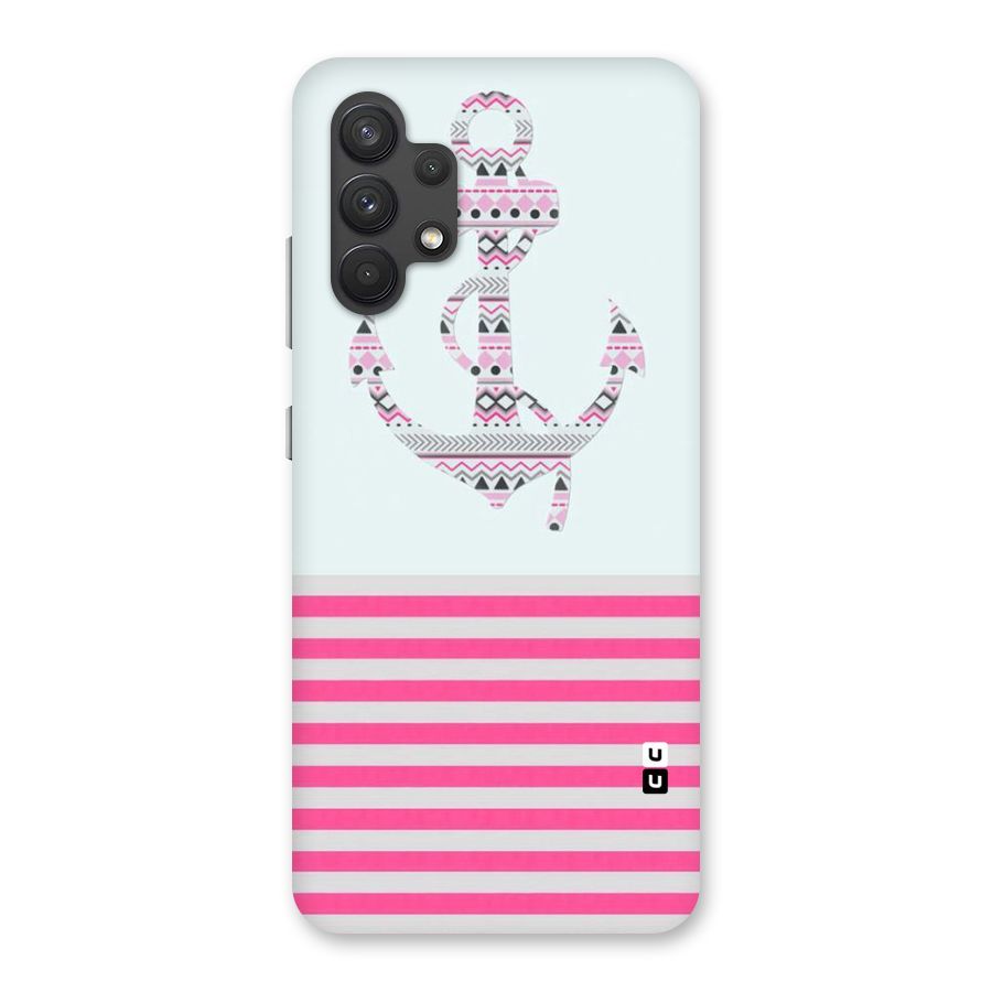 Anchor Design Stripes Back Case for Galaxy A32
