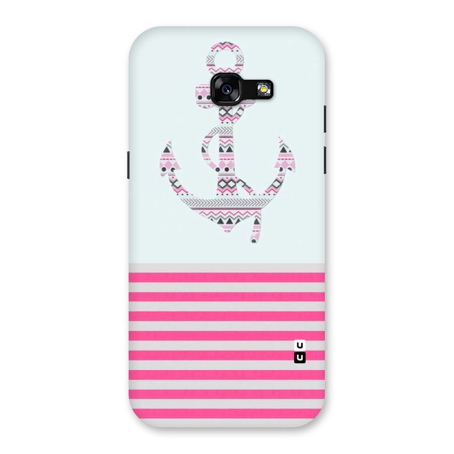 Anchor Design Stripes Back Case for Galaxy A5 2017