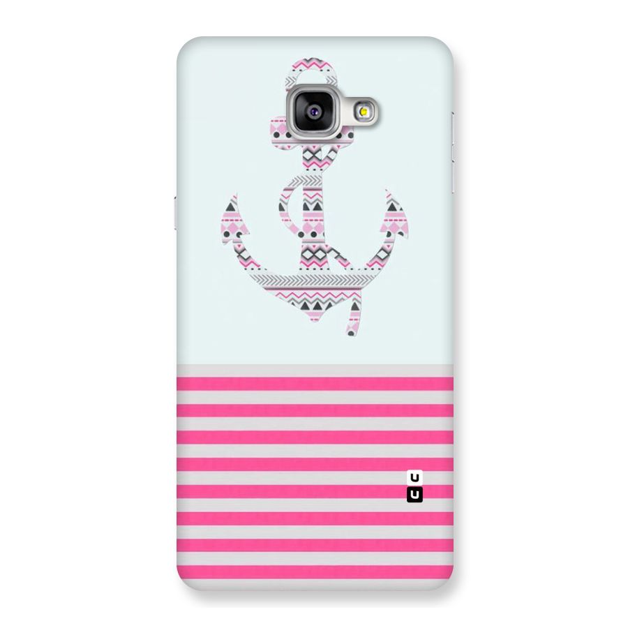Anchor Design Stripes Back Case for Galaxy A9