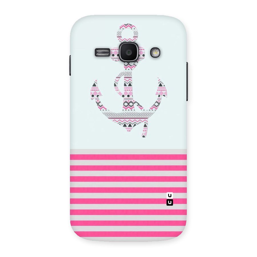 Anchor Design Stripes Back Case for Galaxy Ace 3