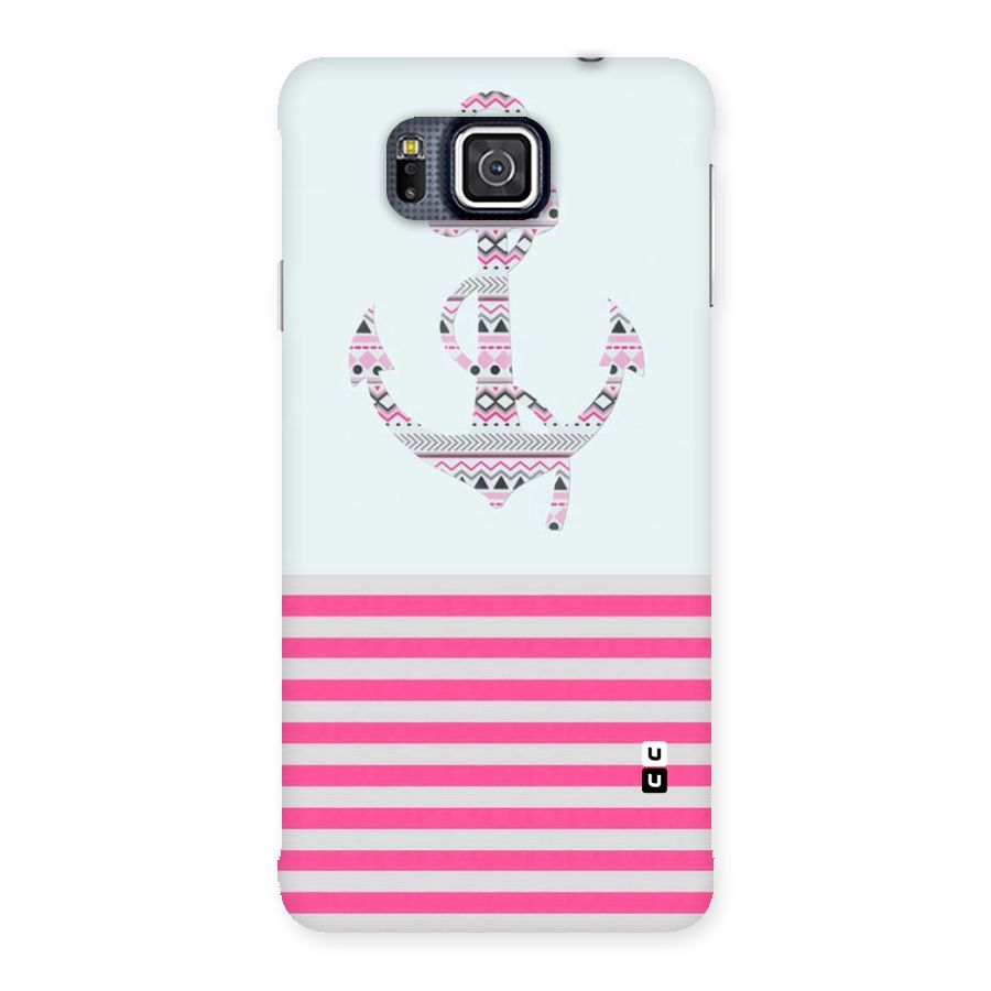 Anchor Design Stripes Back Case for Galaxy Alpha