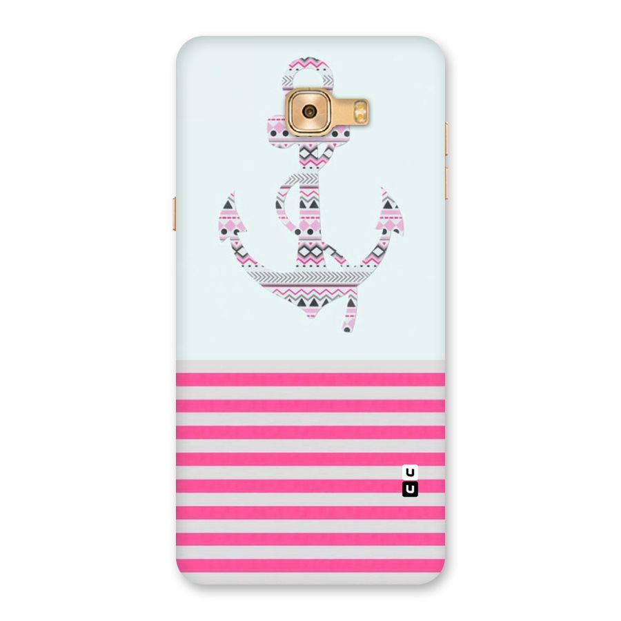 Anchor Design Stripes Back Case for Galaxy C9 Pro