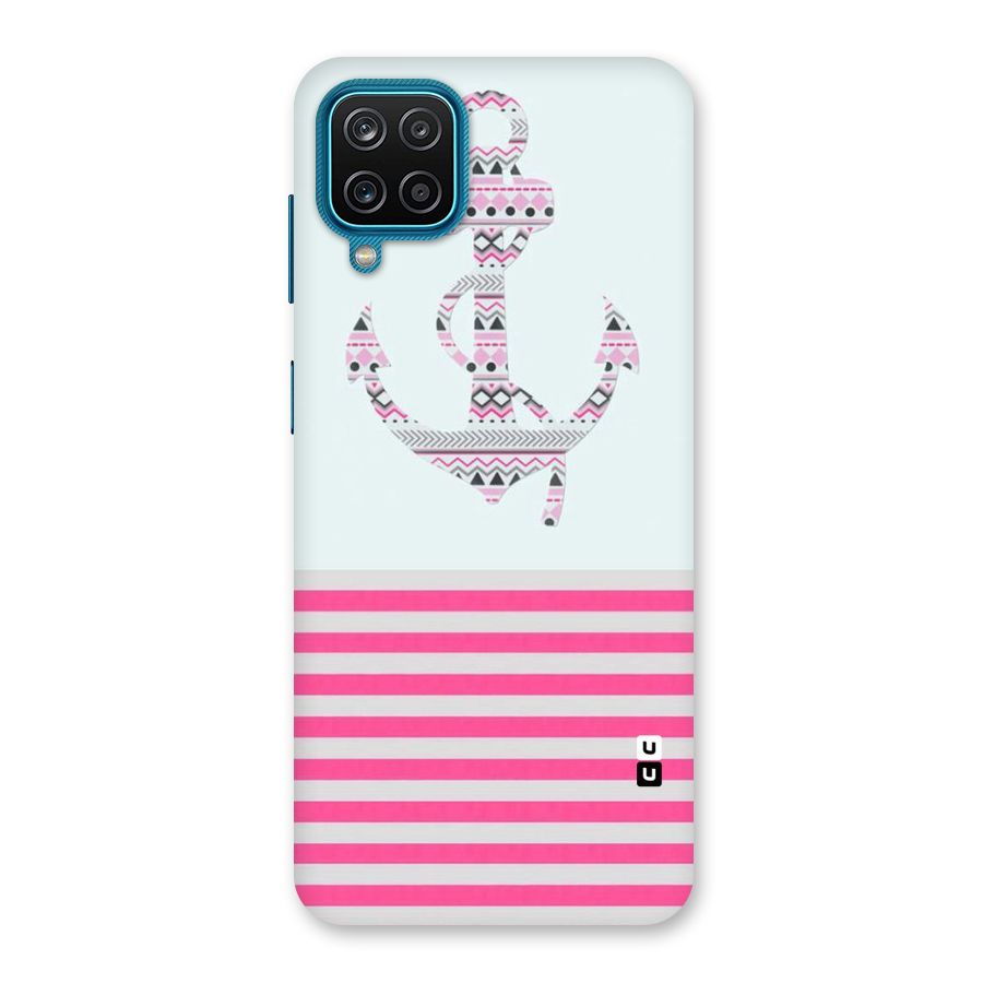 Anchor Design Stripes Back Case for Galaxy F12