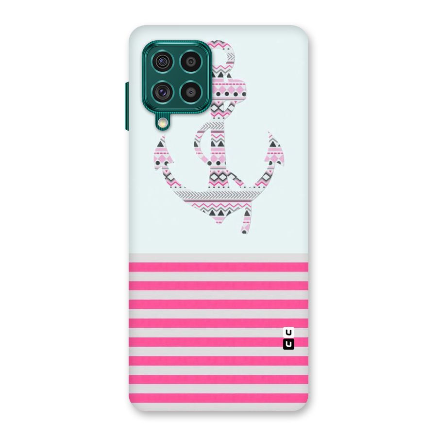 Anchor Design Stripes Back Case for Galaxy F62