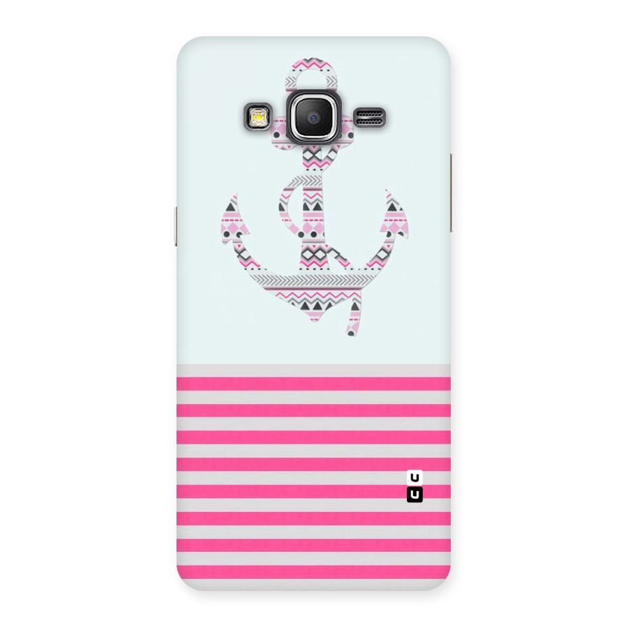 Anchor Design Stripes Back Case for Galaxy Grand Prime