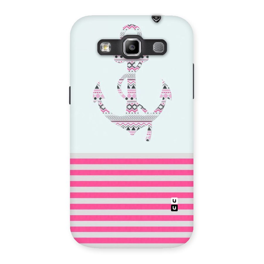 Anchor Design Stripes Back Case for Galaxy Grand Quattro