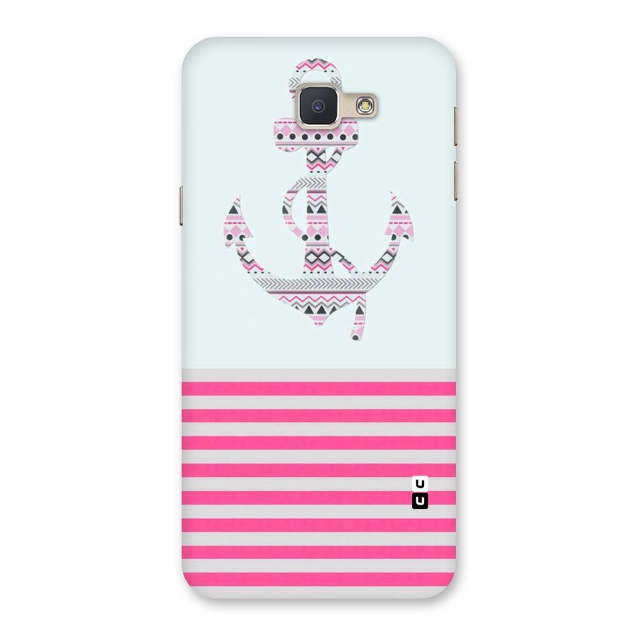 Anchor Design Stripes Back Case for Galaxy J5 Prime