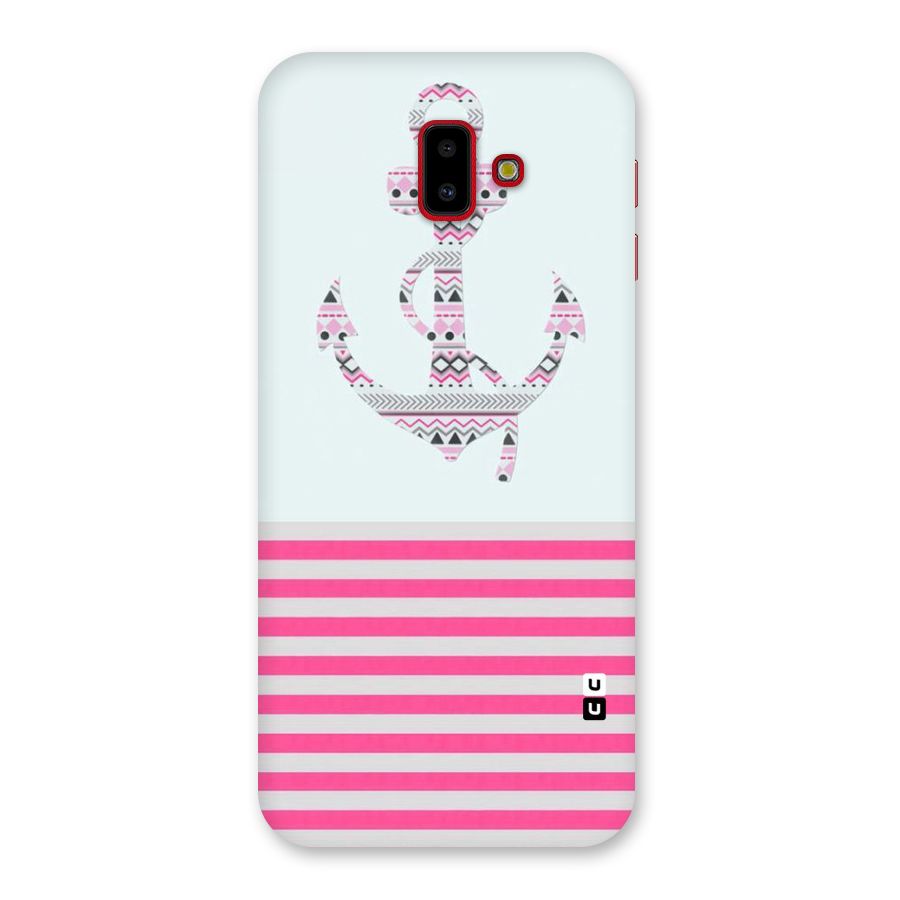 Anchor Design Stripes Back Case for Galaxy J6 Plus