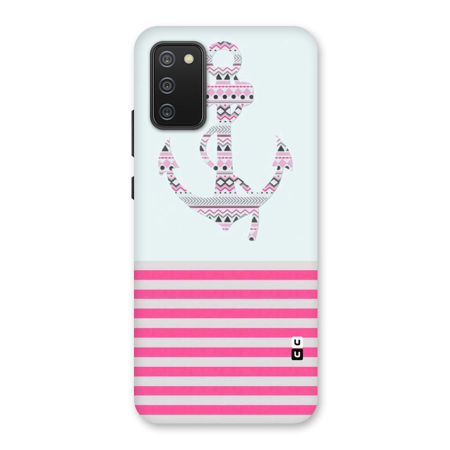 Anchor Design Stripes Back Case for Galaxy M02s