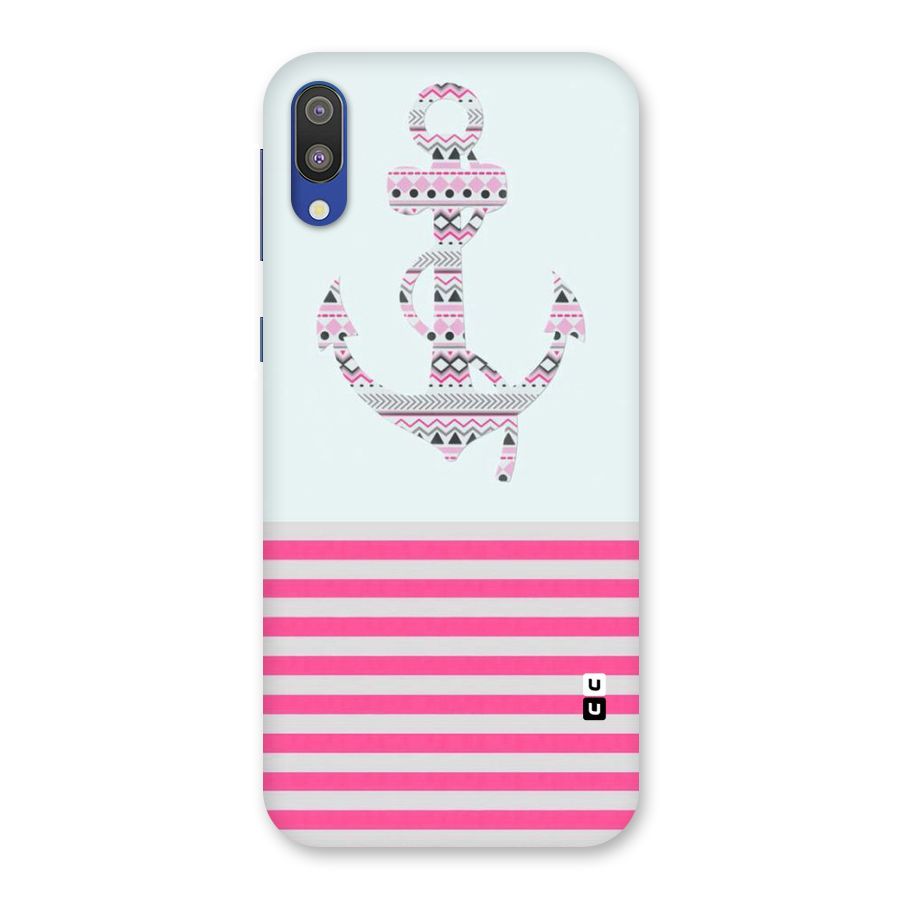 Anchor Design Stripes Back Case for Galaxy M10