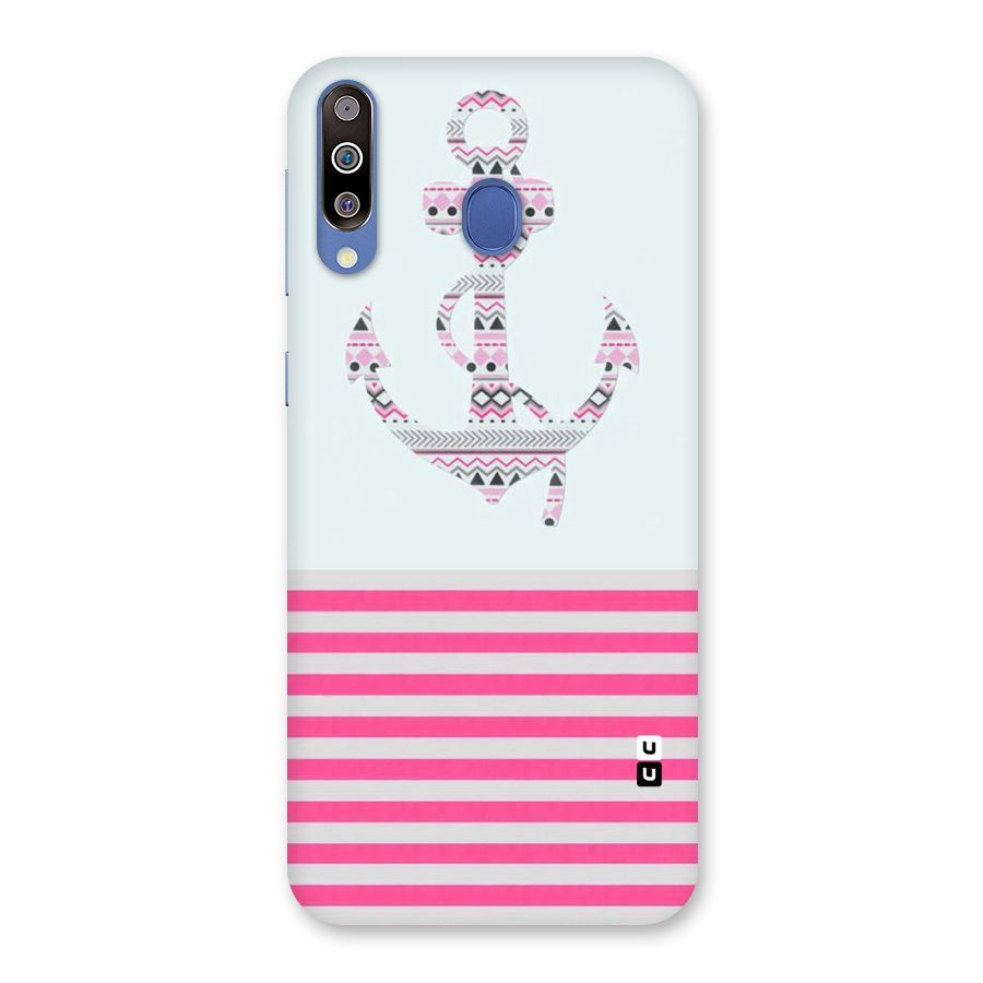 Anchor Design Stripes Back Case for Galaxy M30
