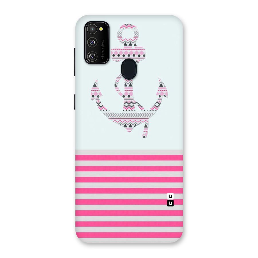 Anchor Design Stripes Back Case for Galaxy M30s