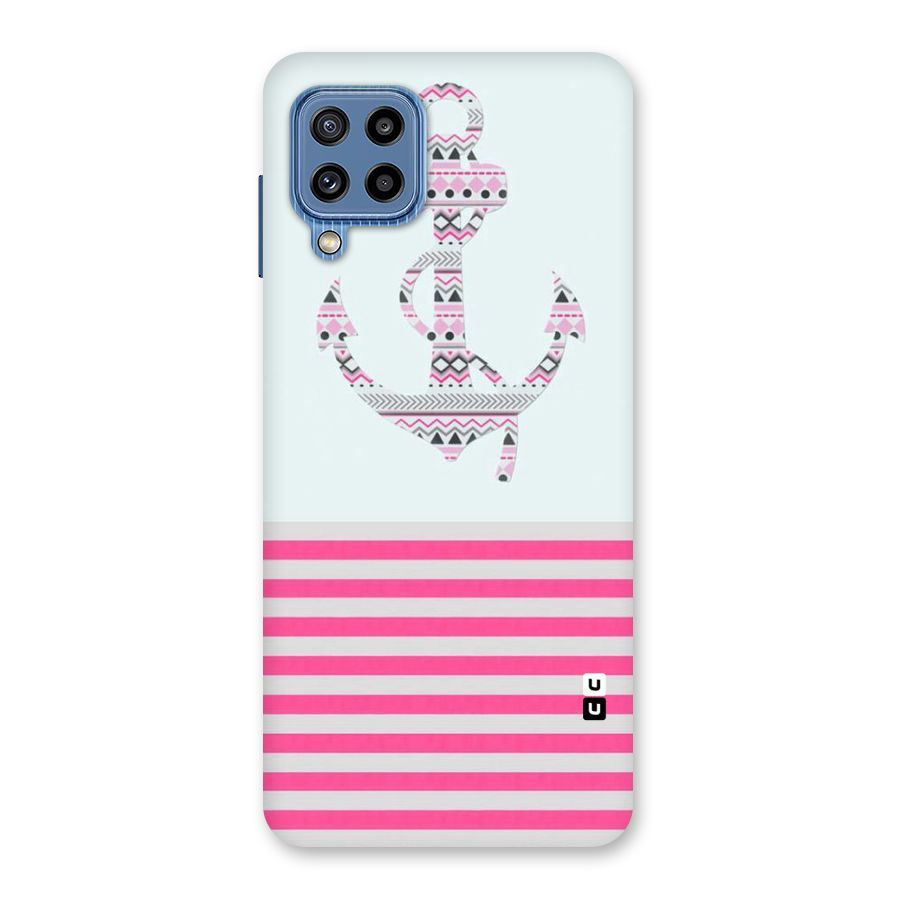 Anchor Design Stripes Back Case for Galaxy M32