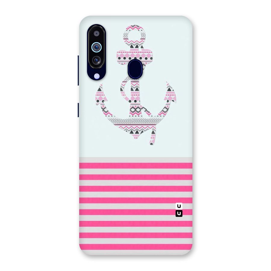 Anchor Design Stripes Back Case for Galaxy M40