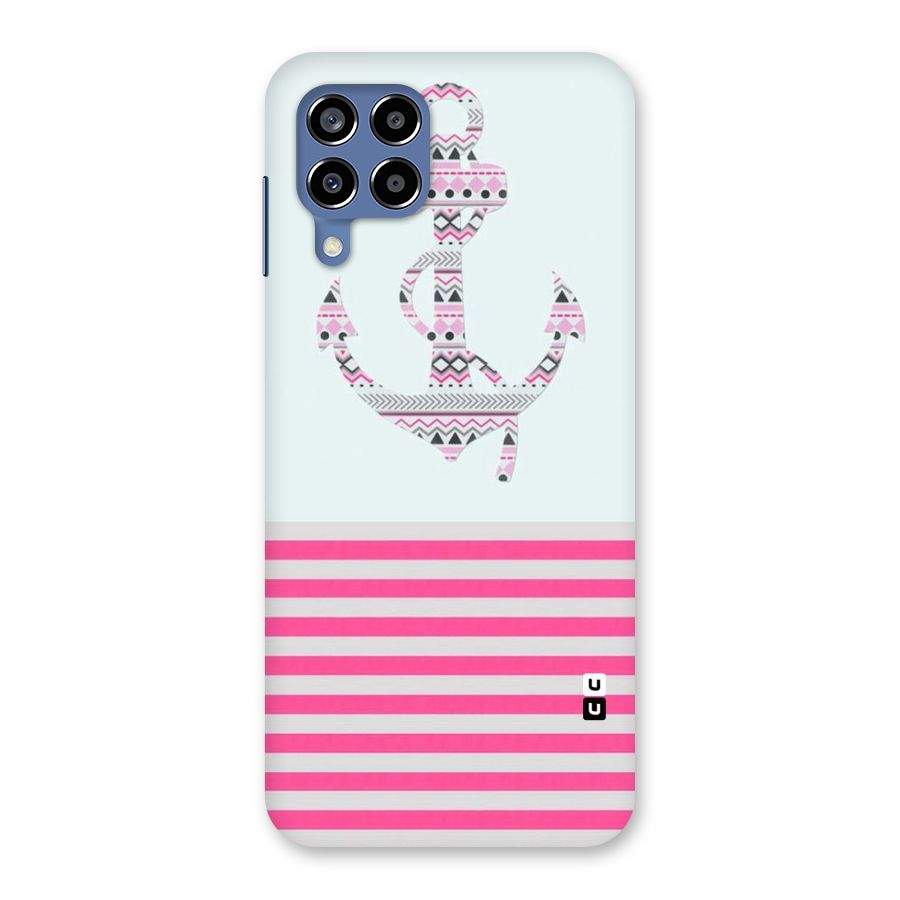 Anchor Design Stripes Back Case for Galaxy M53 5G
