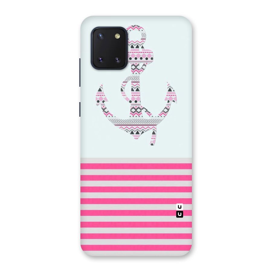 Anchor Design Stripes Back Case for Galaxy Note 10 Lite