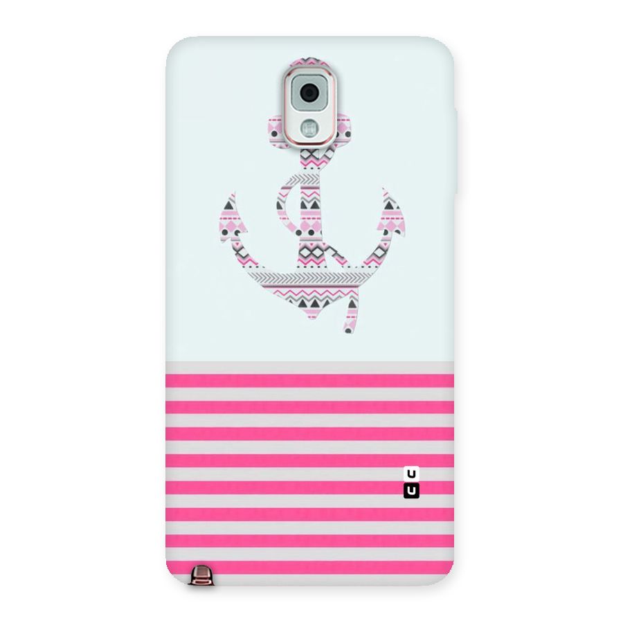 Anchor Design Stripes Back Case for Galaxy Note 3