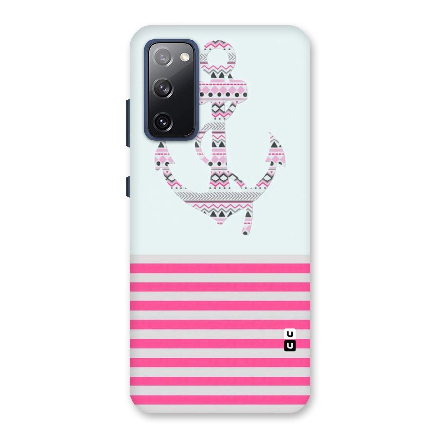 Anchor Design Stripes Back Case for Galaxy S20 FE