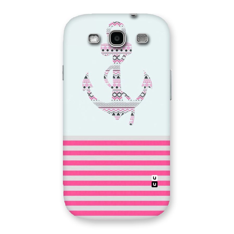 Anchor Design Stripes Back Case for Galaxy S3