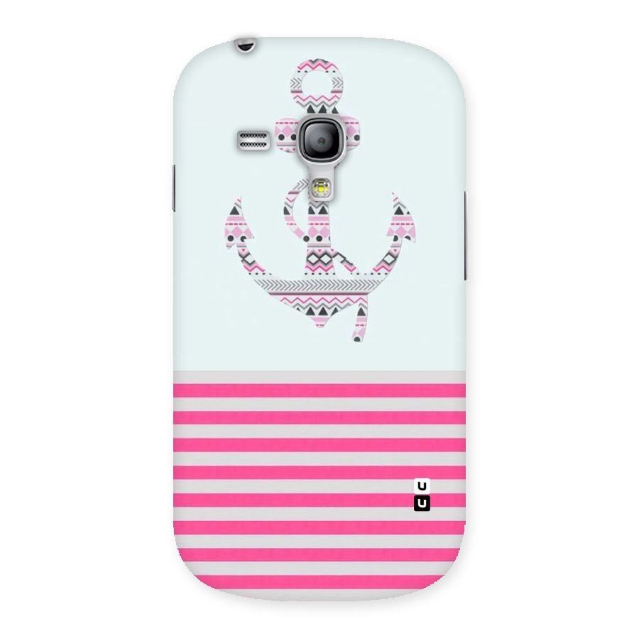 Anchor Design Stripes Back Case for Galaxy S3 Mini