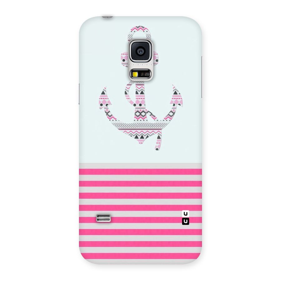 Anchor Design Stripes Back Case for Galaxy S5 Mini