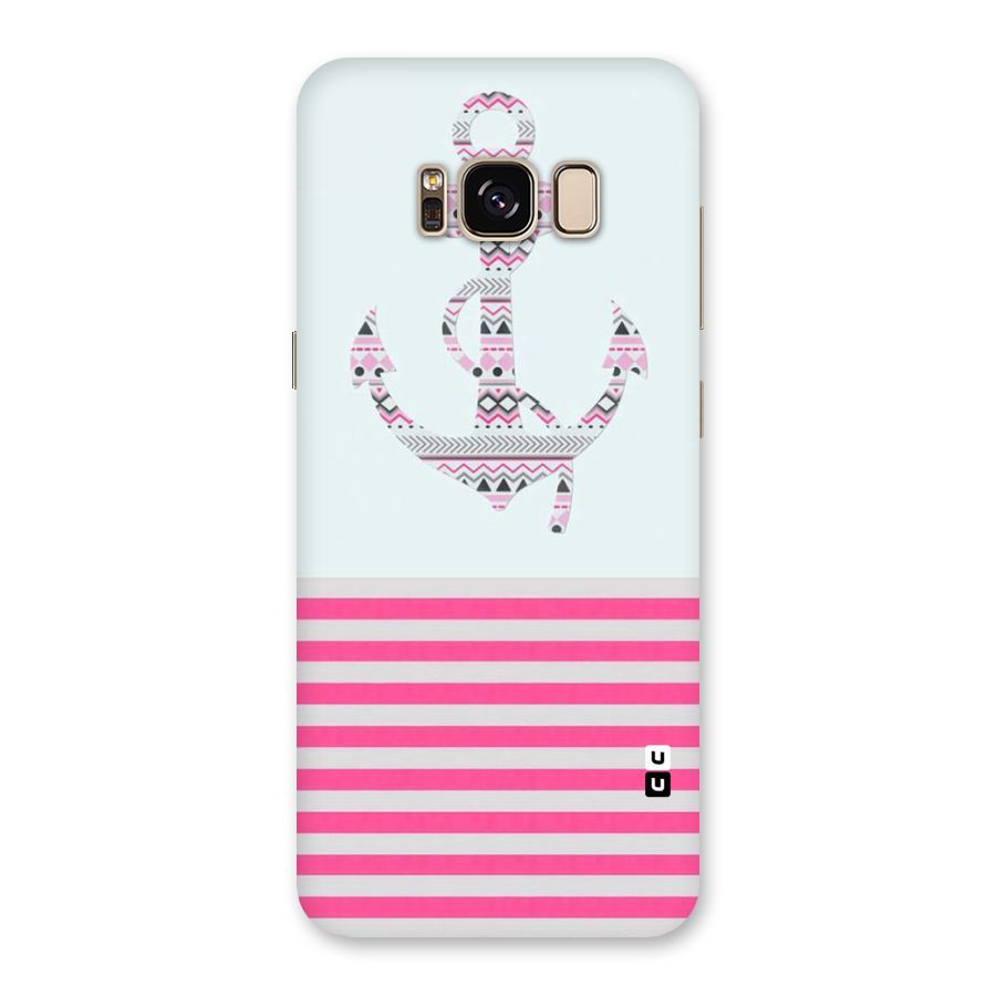 Anchor Design Stripes Back Case for Galaxy S8