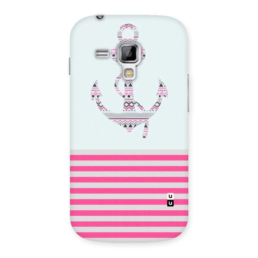 Anchor Design Stripes Back Case for Galaxy S Duos