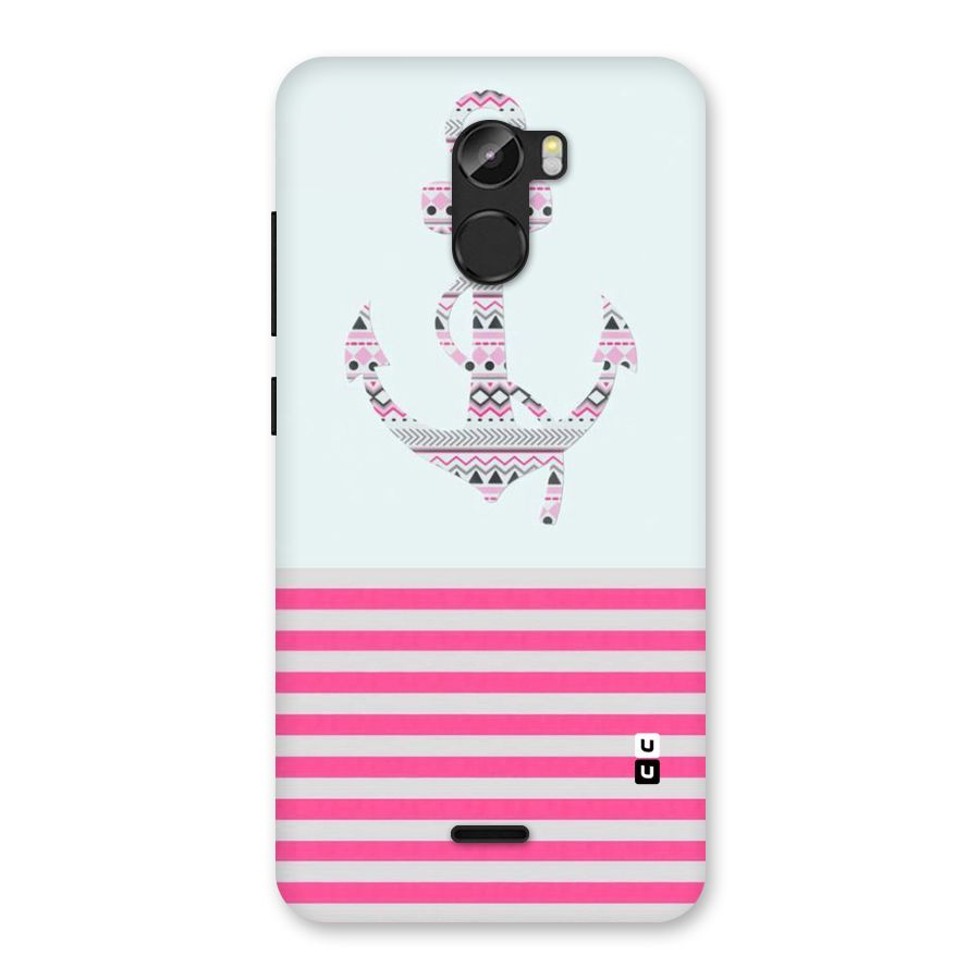 Anchor Design Stripes Back Case for Gionee X1